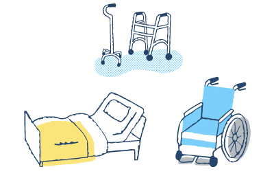 サポートのイラスト